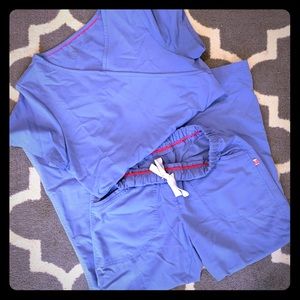 Ciel Blue XS Women’s Scrub Set ❣️
